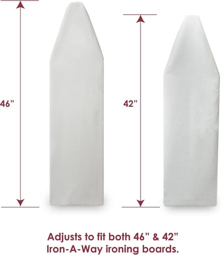 Strijkplank Hoes en Pad Set - Geschikt voor 42" en 46" Strijkplanken