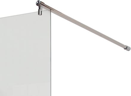 LINEA UNO - Stabilisatiestang compleet 120 cm 8 mm - Chroom - 991001-8mm