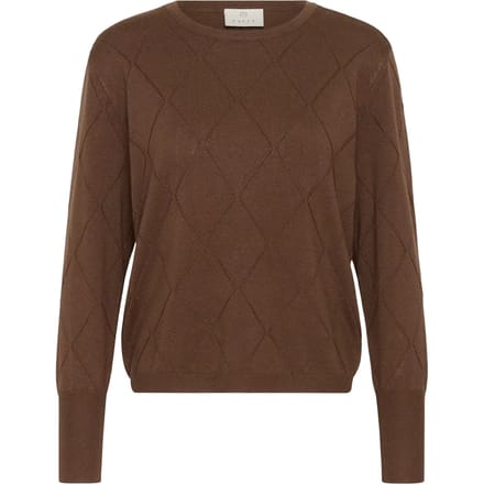 Damestrui met lange mouwen KAFFE Lizza Argyle