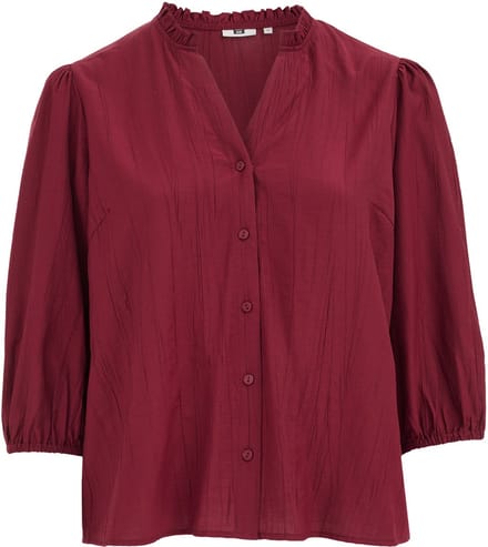 WE Fashion Dames blouse met structuur