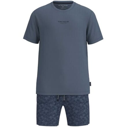 Tom Tailor pyjama heren - blauw - 71483/625 - maat 52