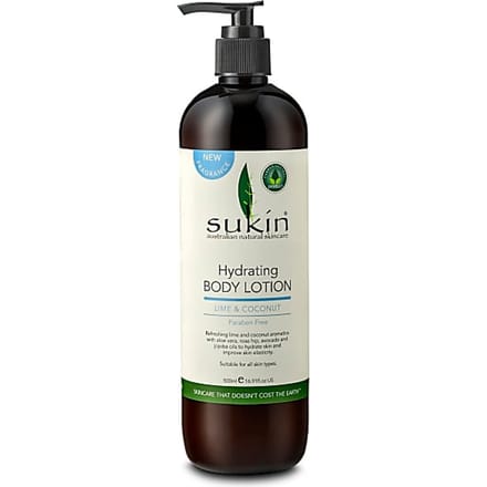 Sukin Hydrating Body Lotion Lime and Coconut 500ml