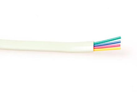 ACT Modulaire kabel 4 aderig wit