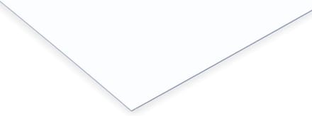 Transparante Polycarbonaat Plaat 50x100 cm - 2mm Dik - Sterk en Thermovormbaar