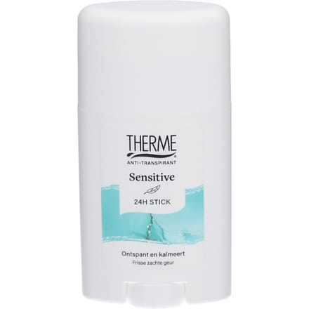 Therme Sensitive 24H Anti-Transpirant deodorant stick 50 ml (alcoholvrij)