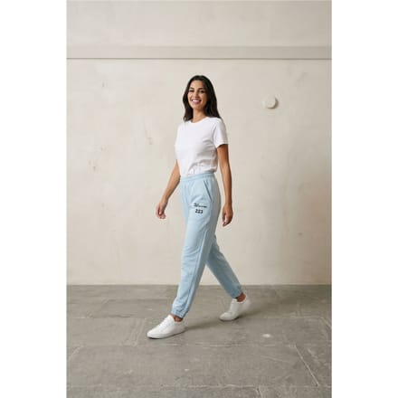 Midden taille bedrukte katoen Lycra joggingsbroek
