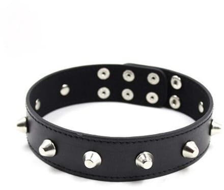 Smart Moves - Collar met Studs - Zwart