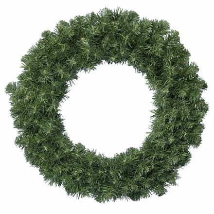 Everlands Kerstkransen - Set van 2x stuks - 50 cm - kerstversiering - dennenkrans - deurkrans