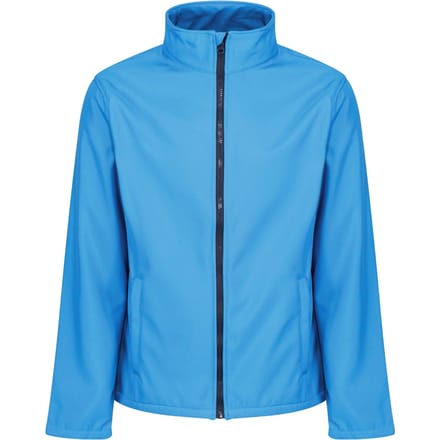 Regatta Heren Ablaze Printable Soft Shell Jas (Frans Blauw/Zwaar)