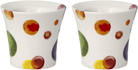 Goebel - Colori | Eierdopjes set Colori mix 4 stuks | Porselein