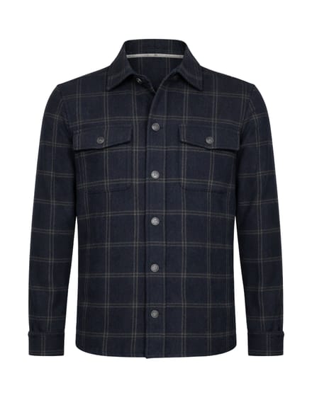 R2 Check Overshirts Donkerblauw 134.overshirt.004