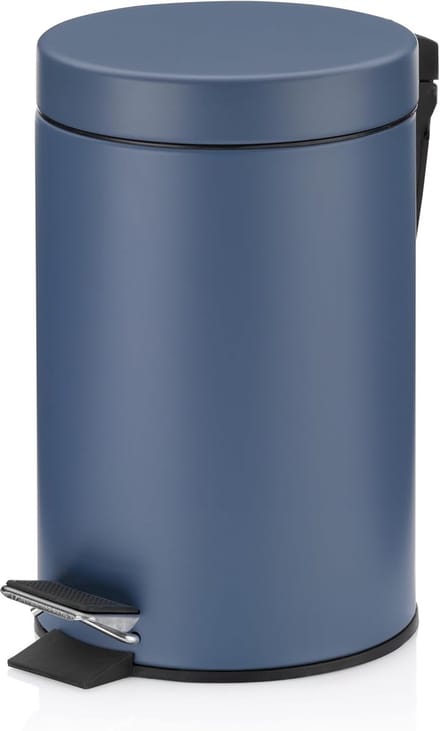 Pedaalemmer - Vuilnisbak - Afval scheiden - Zachte sluiting - 3 Liter - Blauw