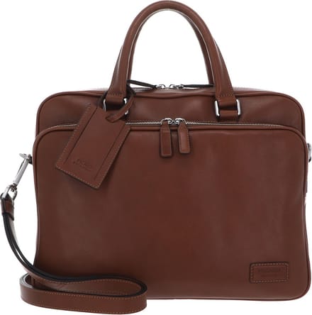 PICARD Business tas Schoudertas met laptopvak Authentic Business Bag Cognac Bruine