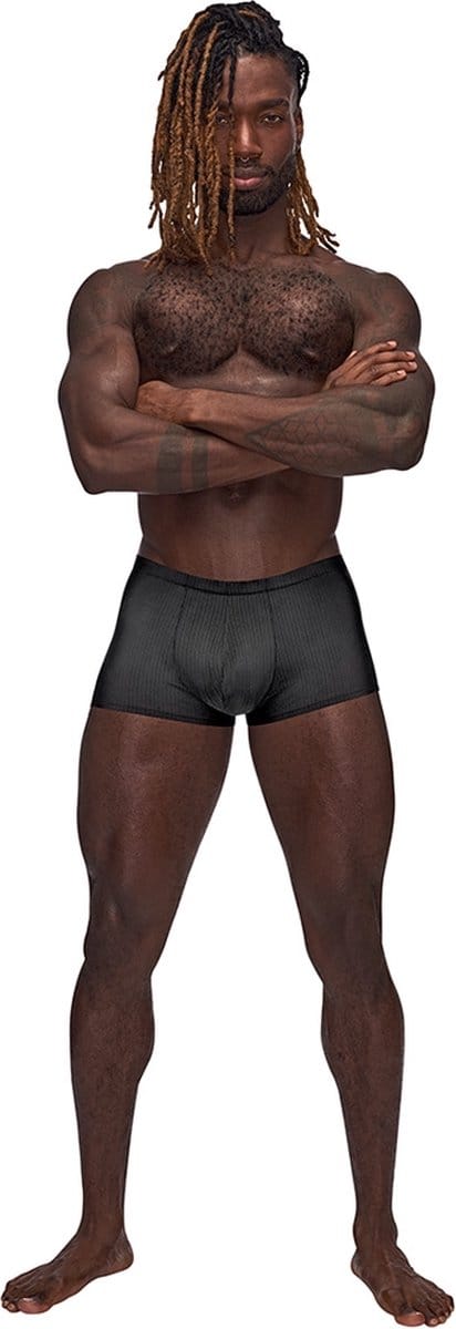 Male Power Mini Short - L black Small