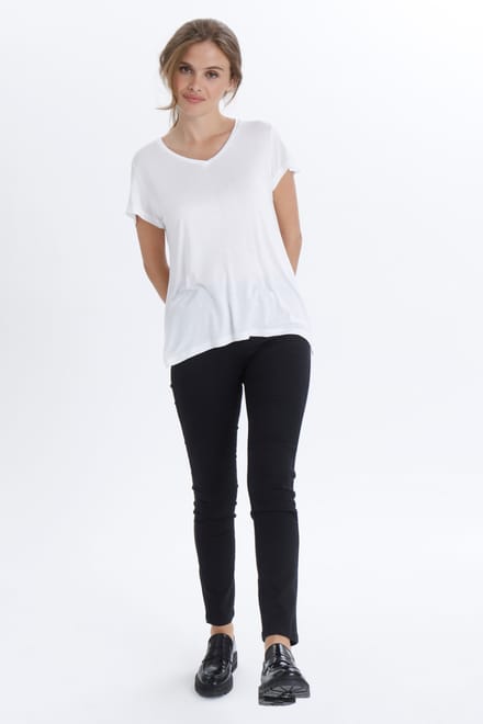 Stoffen broek met stretch, model 'Kavera'