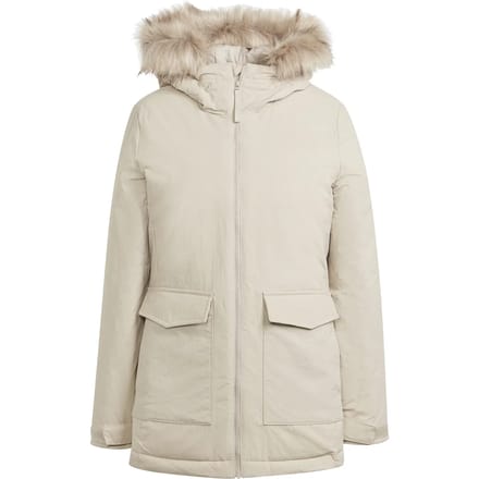 Parka met capuchon en bont voor dames adidas