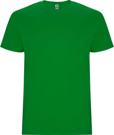 4 Pack T-shirts unisex met korte mouwen, 190 gram 'Stafford' Grasgroen - S