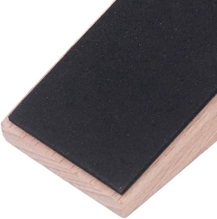 Dailygoody - Houten Deurstoppers - Antislip Deurwig - Beige