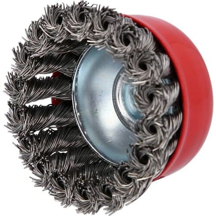 KS Tools 340.0026 Roestvrij stalen draadborstel 0,5 mm, Ø 75 mm
