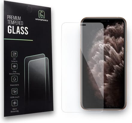Smartphonica Screenprotector geschikt voor iPhone 11 Pro Max screenprotector van buigbaar glas geschikt voor iPhone 11 Pro Max