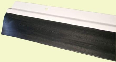 Aluminium afdichting garage - 250 (2 x 125 m) wit