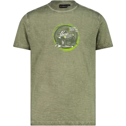 T-shirt van gemêlede jersey kind CMP