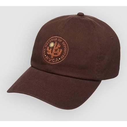 RVCA Sanctum Dad Cap bruin