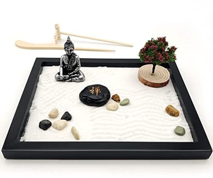 Mini Zen Tuin Set voor Thuis en Kantoor
