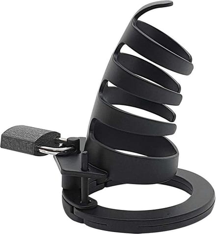 Black Line - The Classic - Half Open Kuisheidskooi - RVS - Zwart