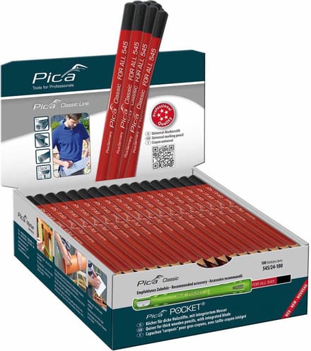 Pica 545/24-100 Universeel potlood - 230mm - Grafiet (100st.)