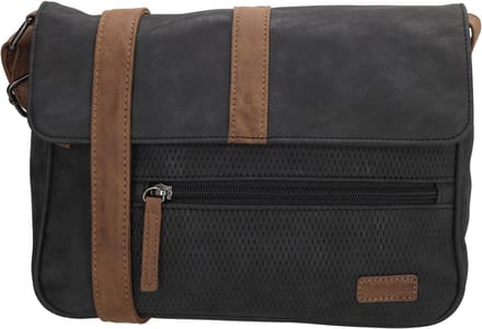 Beagles Brunete Schoudertas - Crossbodytas - Crossover - Dames - Zwart