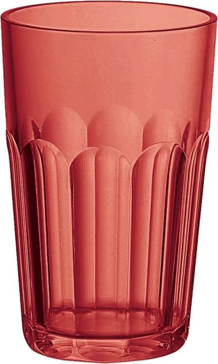 Guzzini Happy Hour Drinkglas hoog rood - 0.42Ltr