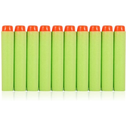 7,2 cm Schuimpijltjes Kogel voor Serie Blaster Speelgoedpistool Navulpakket Groen yellow
