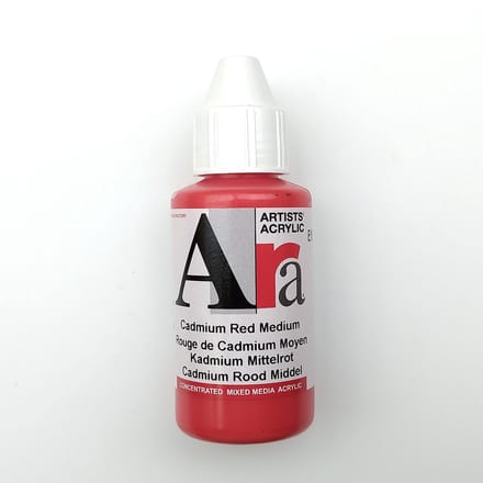 Acrylverf Ara 100ml - Cadmium Rood Middel - E154