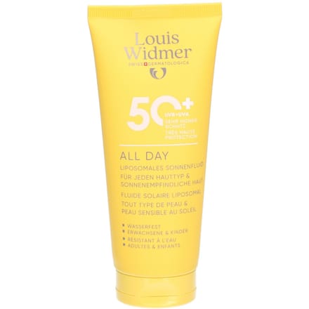 Louis Widmer Suncare All Day 50+ Licht Geparfumeerd Crème