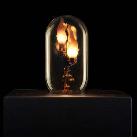 Segula LED Fire Flame Line E27 0,6W Tube rook 1800K decoratie
