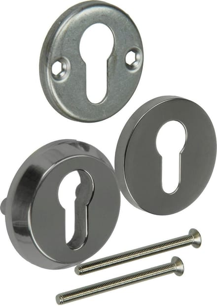 Yale Beveiliging voor profielcilinder pz 55mm Messing geborsteld