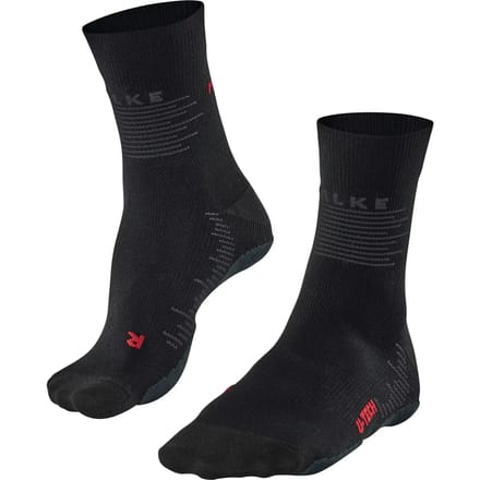 FALKE RU True Motion anti-blaar lyocel functioneel materiaal hardloopsokken dames zwart - maat 35-36