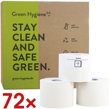 KORDULA - Toiletpapier 100% recycled 3laags/400 vel pak van 36 rollen