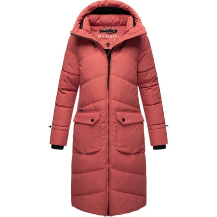 Marikoo Tomomii dames winterjas – lang, warm & met capuchon