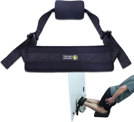 Verstelbare Hamstring Curl Strap Trainer - Grote Foam Stopper - Hamstring-krullen Stretching - Sit-ups - Home Fitness Apparatuur fitness straps