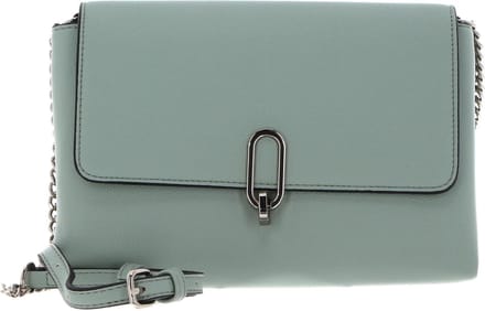 SEIDENFELT MANUFAKTUR Schoudertas Halsa Big Crossbody Minty Blue Mintgroen