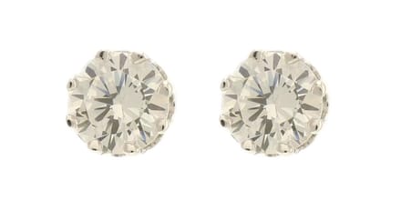 Behave - Dames oorbellen - Zilverkleur - Tijdloos chic - 0,5 cm