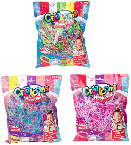 Fun Loomband Set Mega, 5000dlg.