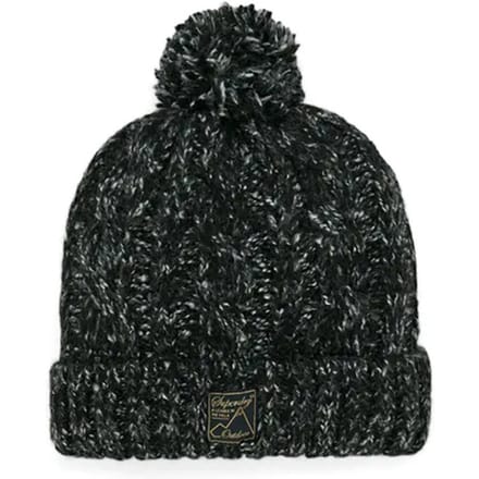 Superdry Dames Kabelbeanie van tweed