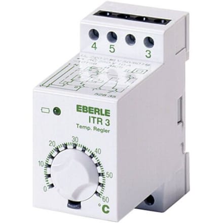 Eberle ITR-3 528 800 Inbouwthermostaat DIN-rails 0 tot 60 °C