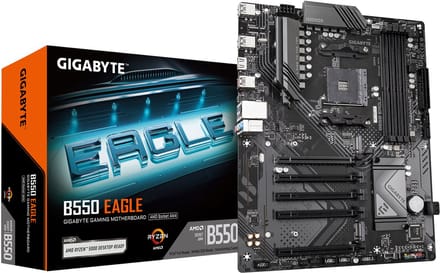 GIGABYTE B550 EAGLE Moederbord - AMD B550 - AMD AM4 - DDR4 RAM - ATX