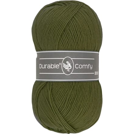 Durable Comfy - 2149 Dark Olive - Acrylgaren met Verfijnde Microvezel