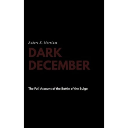 Dark December - Robert E Merriam