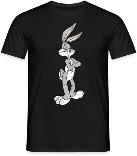 Looney Tunes Bugs Bunny Vintage T-Shirt Heren